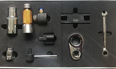 Herramientas diesel de la inyección ISO9001, herramientas del desmontaje para  320D